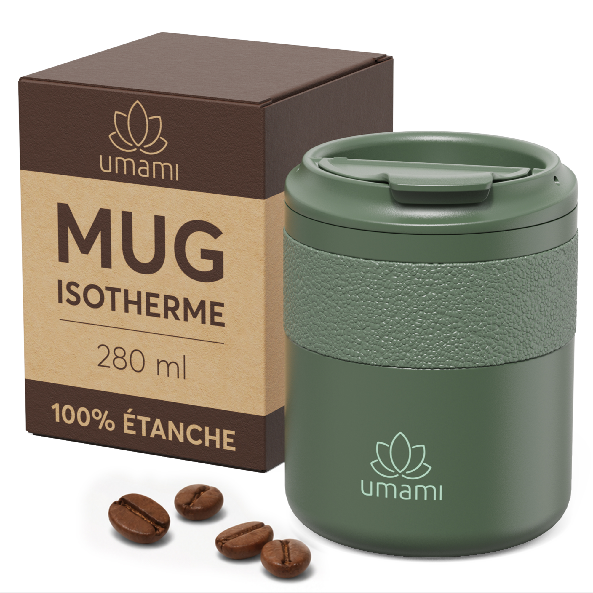 Thermobecher Grün 280 ml